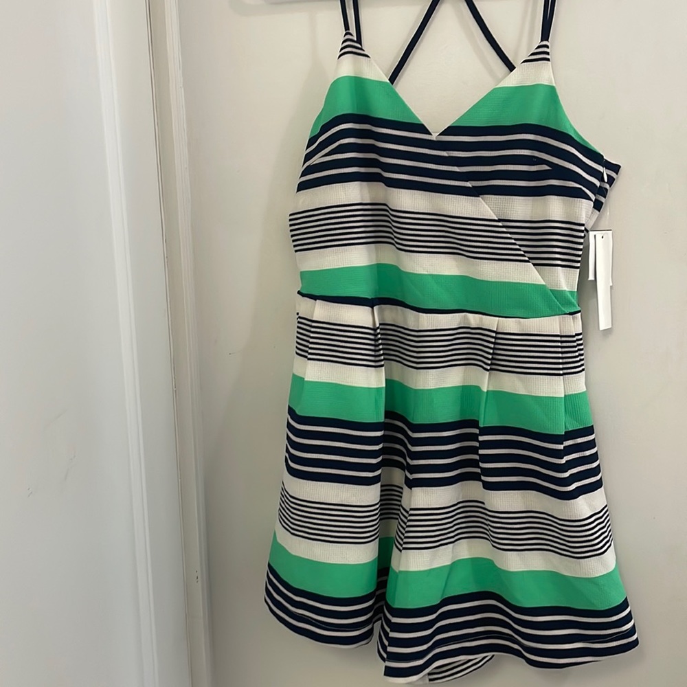 N E W Stripe Romper